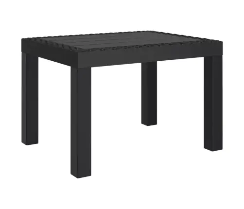 Dārza Galds, Antracītpelēks, 59X47X40 Cm, Pp Vidaxl