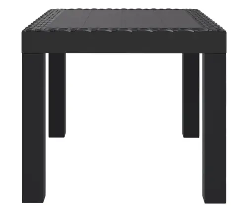 Dārza Galds, Antracītpelēks, 59X47X40 Cm, Pp Vidaxl