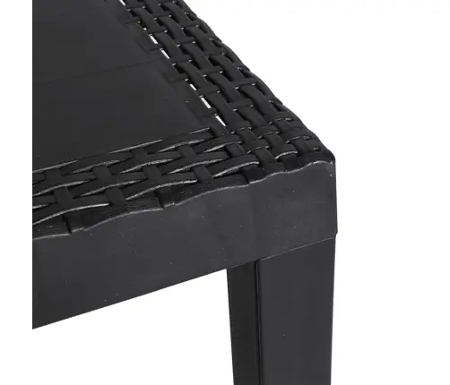 Dārza Galds, Antracītpelēks, 59X47X40 Cm, Pp Vidaxl