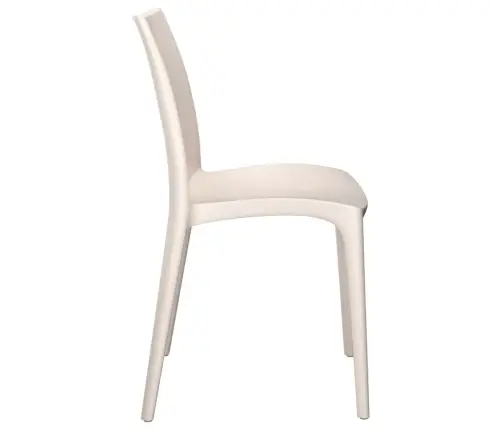 Dārza Krēsli, 2 Gb., Krēmbalti, 50X46X80 Cm, Polipropilēns Vidaxl Dārza Krēsli, 2 Gb., Krēmbalti, 50X46X80 Cm, Polipropilēns Vidaxl