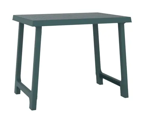 Stovyklavimo Stalas, Žalias, 79X56X64cm Pp, Medienos Imitacija