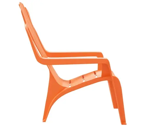 Laste Aiatoolid 2 Tk, Oranž, 37 X 34 X 44 Cm Pp, Puidu Välimus