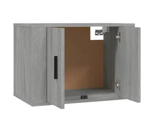 Sienas Tv Skapīši, 3 Gab., Pelēka Ozolkoka, 57X34,5X40 Cm Vidaxl Sienas Tv Skapīši, 3 Gab., Pelēka Ozolkoka, 57X34,5X40 Cm Vidaxl