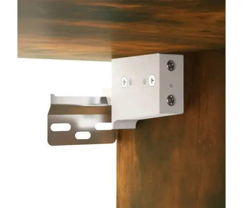 Sieninės Tv Spintelės, 2Vnt., Dūminio Ąžuolo, 100X34,5X40Cm