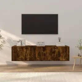 3-Daļīgs Tv Skapīšu Komplekts, Ozola Krāsa, Inženierijas Koks Vidaxl
