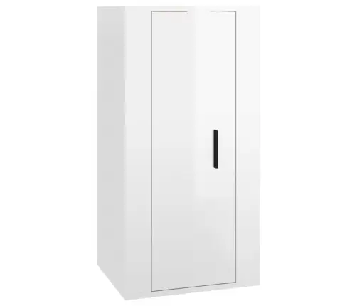 3-Daļīgs Tv Skapīšu Komplekts, Spīdīgi Balts, Inženierijas Koks Vidaxl 3-Daļīgs Tv Skapīšu Komplekts, Spīdīgi Balts, Inženierijas Koks Vidaxl