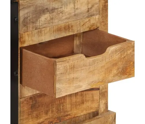 Kumode, 80X30X55 Cm, Neapstrādāts Mango Masīvkoks Vidaxl