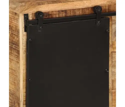 Kumode, 80X30X55 Cm, Neapstrādāts Mango Masīvkoks Vidaxl