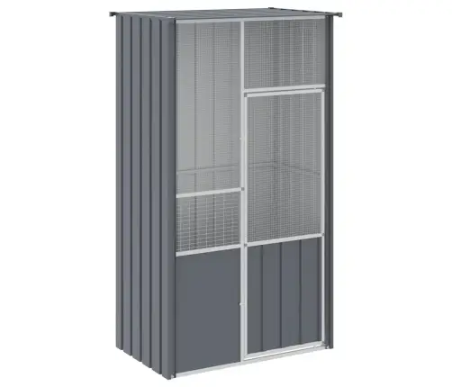 Paukščių Narvas, Antracito, 115X78X200cm Galvanizuotas Plienas