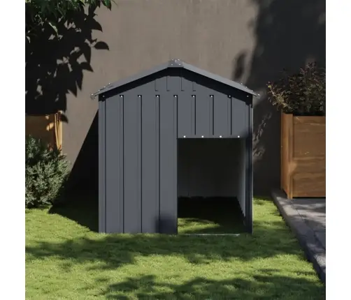 Šuns Narvas Su Stogu, Antracito, 117X153X123cm Plienas