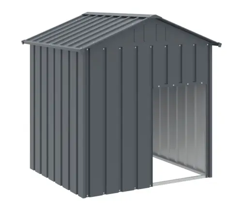 Koerakuut Katusega, Antratsiithall, 117X103X123 cm Teras