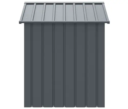 Koerakuut Katusega, Antratsiithall, 117X103X123 cm Teras