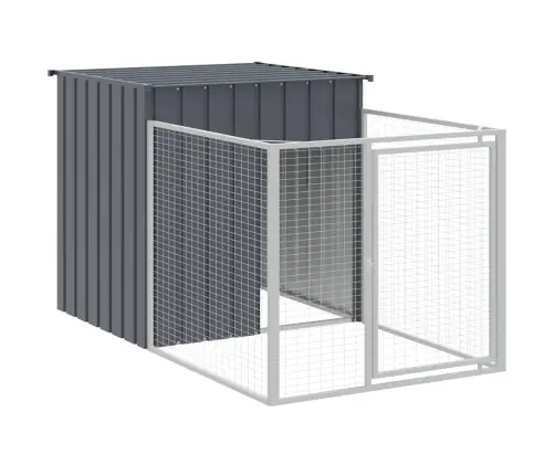 Koerakuut Aedikuga, Antratsiithall, 110X201X110 cm Teras