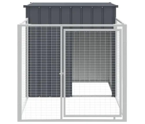 Koerakuut Aedikuga, Antratsiithall, 110X201X110 cm Teras