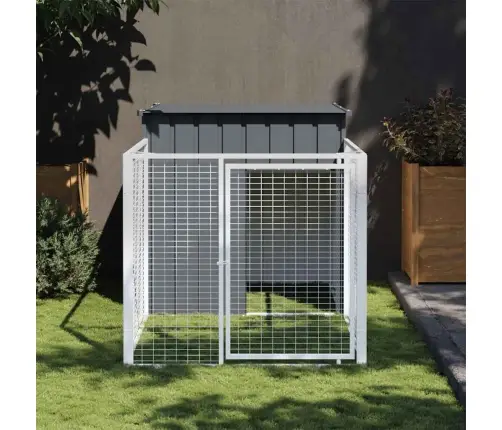 Koerakuut Aedikuga, Antratsiithall, 110X201X110 cm Teras