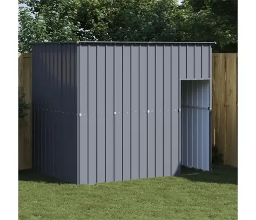 Koerakuut Katusega, Antratsiithall, 214X153X181 cm Teras