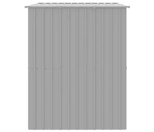 Koerakuut Katusega, Helehall, 214X153X181 cm Teras