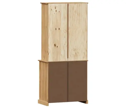 Augstā Kumode, Vigo, 78X40X175 Cm, Priedes Masīvkoks Vidaxl