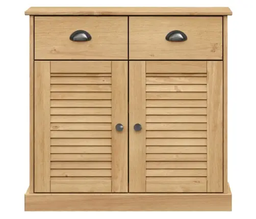 Augstā Kumode, Vigo, 78X40X175 Cm, Priedes Masīvkoks Vidaxl