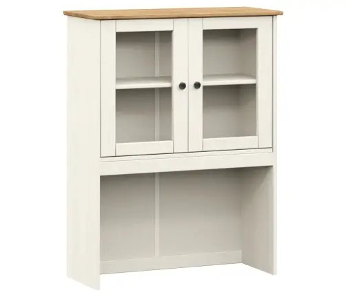 Augstā Kumode, Vigo, Balta, 78X40X175 Cm, Priedes Masīvkoks Vidaxl