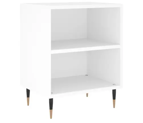 Naktsskapīši, 2 Gab., Balti, 40X30X50 Cm, Inženierijas Koks Vidaxl Naktsskapīši, 2 Gab., Balti, 40X30X50 Cm, Inženierijas Koks Vidaxl