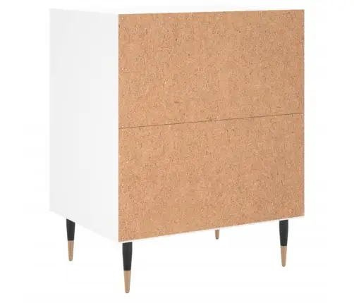 Naktsskapīši, 2 Gab., Balti, 40X30X50 Cm, Inženierijas Koks Vidaxl Naktsskapīši, 2 Gab., Balti, 40X30X50 Cm, Inženierijas Koks Vidaxl