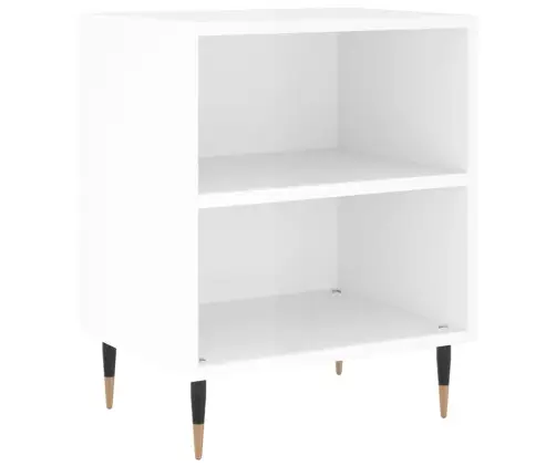 Öökapp, Kõrgläikega Valge, 40 X 30 X 50 cm Tehispuit