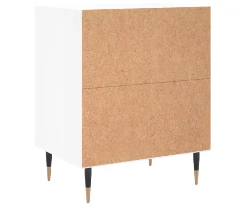 Öökapp, Kõrgläikega Valge, 40 X 30 X 50 cm Tehispuit