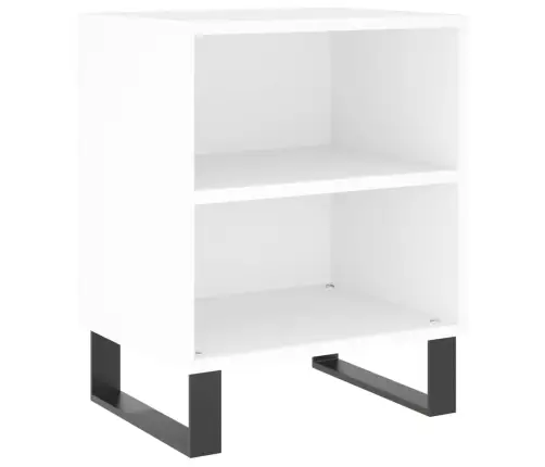 Naktinė Spintelė, Balta, 40X30X50cm Apdirbta Mediena