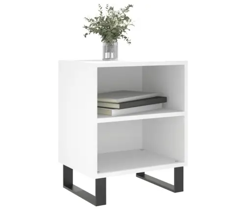 Öökapid 2 Tk, Valge, 40 X 30 X 50 cm Tehispuit