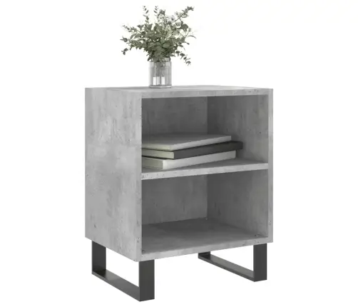 Naktsskapīši, Pelēki, 2 Gab., 40X30X50 Cm, Inženierijas Koks Vidaxl