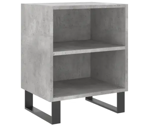 Naktsskapīši, Pelēki, 2 Gab., 40X30X50 Cm, Inženierijas Koks Vidaxl