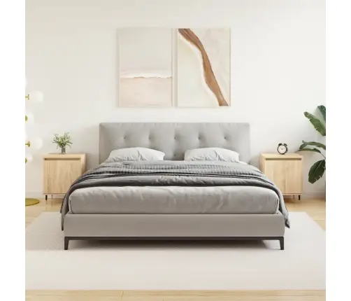 Öökapid 2 Tk, Sonoma Tamm, 40 X 30 X 50 cm Tehispuit