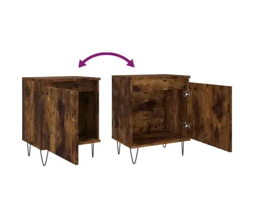 Öökapp, Suitsutatud Tamm, 40 X 30 X 50 cm Tehispuit