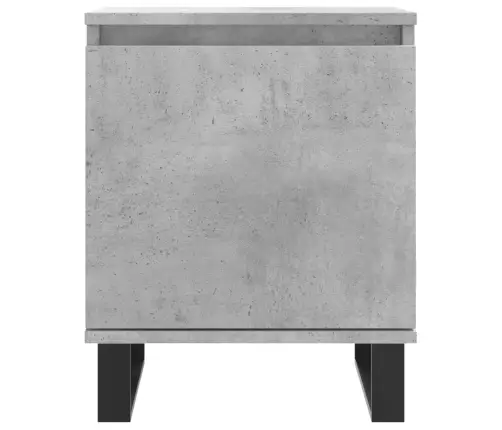 Naktsskapīši, Pelēki, 2 Gab., 40X30X50 Cm, Inženierijas Koks Vidaxl