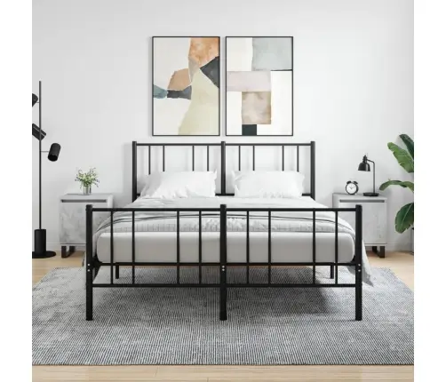 Naktsskapīši, Pelēki, 2 Gab., 40X30X50 Cm, Inženierijas Koks Vidaxl