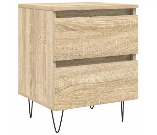 Naktsskapītis, Ozolkoka Krāsa, 40X35X50 Cm, Inženierijas Koks Vidaxl Naktsskapītis, Ozolkoka Krāsa, 40X35X50 Cm, Inženierijas Koks Vidaxl