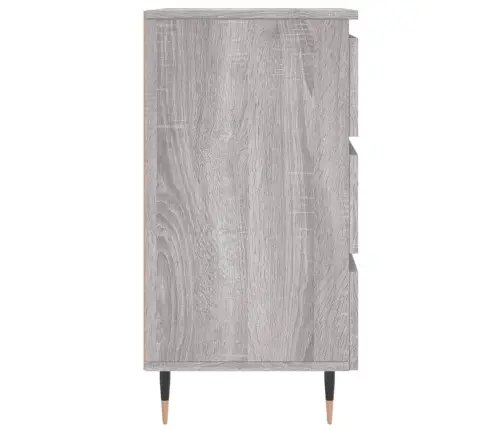 Naktsskapīši, 2 Gab., Pelēcīgi, 40X35X69 Cm, Inženierijas Koks Vidaxl