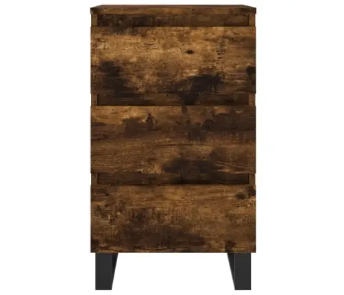 Naktsskapīši, 2 Gab., Ozolkoka, 40X35X69 Cm, Inženierijas Koks Vidaxl