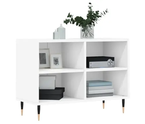 Tv Plauktiņš, Balts, 69,5X30X50 Cm, Inženierijas Koks Vidaxl