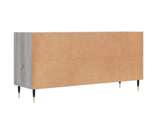 Tv Skapītis, Pelēka Ozolkoka, 103,5X30X50 Cm, Inženierijas Koks Vidaxl