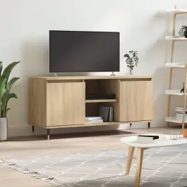 Tv Skapītis, Ozolkoka Krāsa, 104X35X50 Cm, Inženierijas Koks Vidaxl