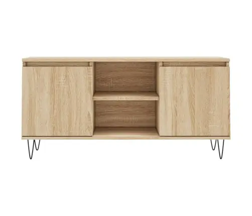 Televizoriaus Spintelė, Sonoma Ąžuolo, 104X35X50cm Mediena