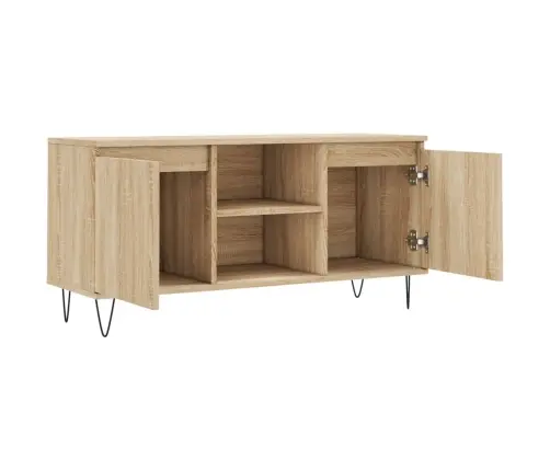 Televizoriaus Spintelė, Sonoma Ąžuolo, 104X35X50cm Mediena