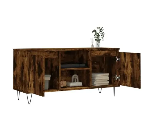 Tv Skapītis, Ozolkoka Krāsa, 104X35X50 Cm, Inženierijas Koks Vidaxl