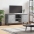 Tv Skapītis, Betona Pelēks, 104X35X50 Cm, Inženierijas Koks Vidaxl