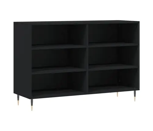 Kumode, Melna, 103,5X35X70 Cm, Inženierijas Koks Vidaxl