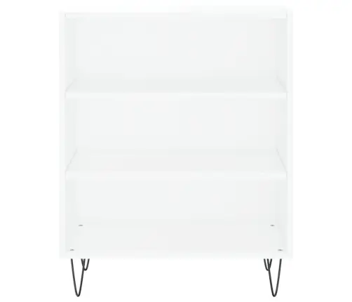 Plaukts, Balts, 57X35X70 Cm, Inženierijas Koks Vidaxl