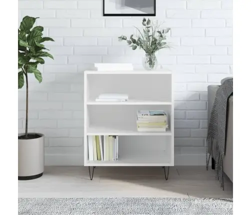 Plaukts, Balts, 57X35X70 Cm, Inženierijas Koks Vidaxl