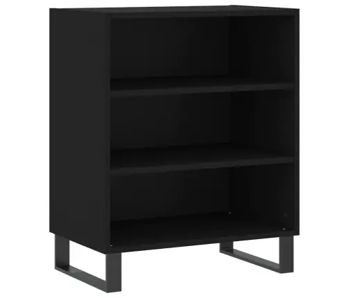 Puhvetkapp, Must, 57 X 35 X 70 cm Tehispuit